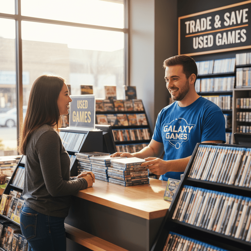 Used games and trade-in options